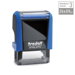 Trodat Printy 4910 | 26x9mm Printy Textstempel